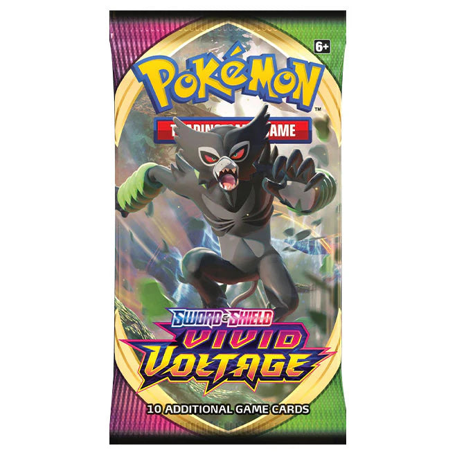 vivid voltage pokemon booster pack Sword & Shield Vivid Voltage Booster Pack – Pikawiz