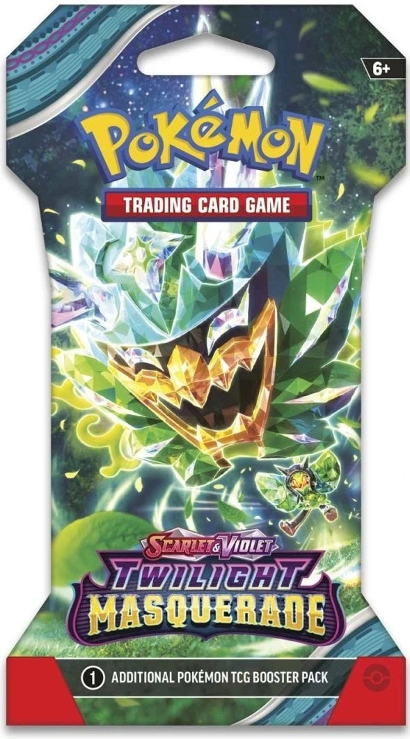 Pokémon TCG: Scarlet & Violet—Twilight Masquerade Booster Pack (Cardboard Packaging)