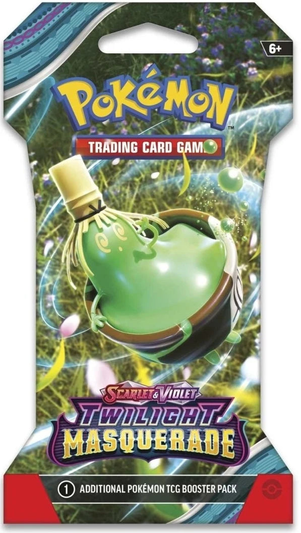 Pokémon TCG: Scarlet & Violet—Twilight Masquerade Booster Pack (Cardboard Packaging)