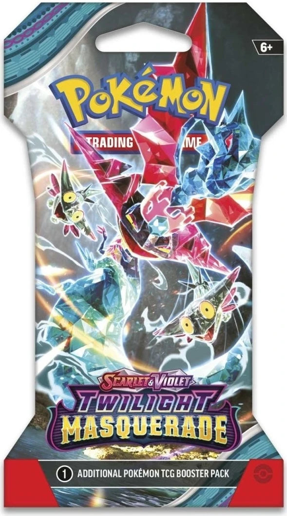 Pokémon TCG: Scarlet & Violet—Twilight Masquerade Booster Pack (Cardboard Packaging)