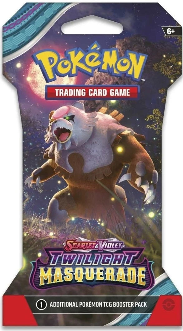 Pokémon TCG: Scarlet & Violet—Twilight Masquerade Booster Pack (Cardboard Packaging)