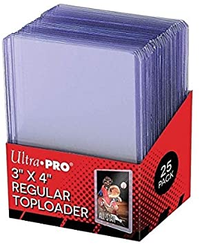 Ultra Pro - 3 x 4 Inch Toploaders Clear 25 Pack (Accessories)