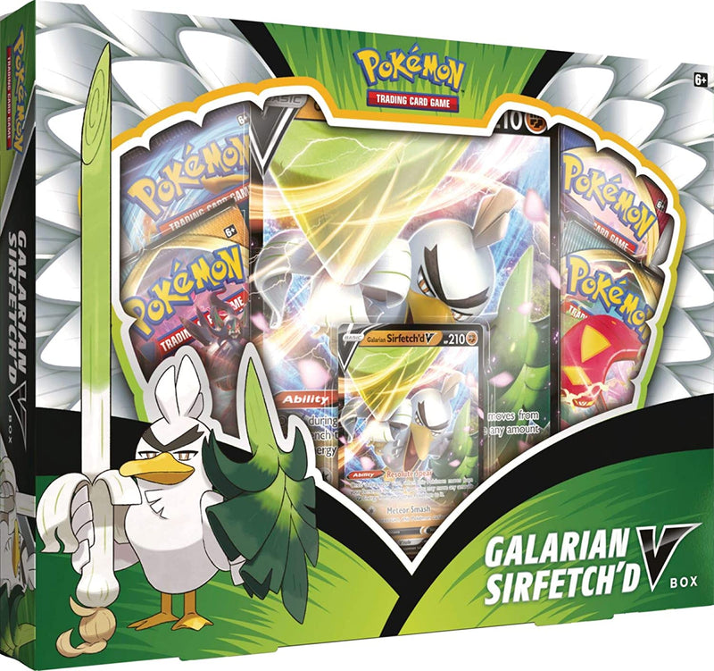 Pokemon Galarian Sirfetch'd V Collection Box