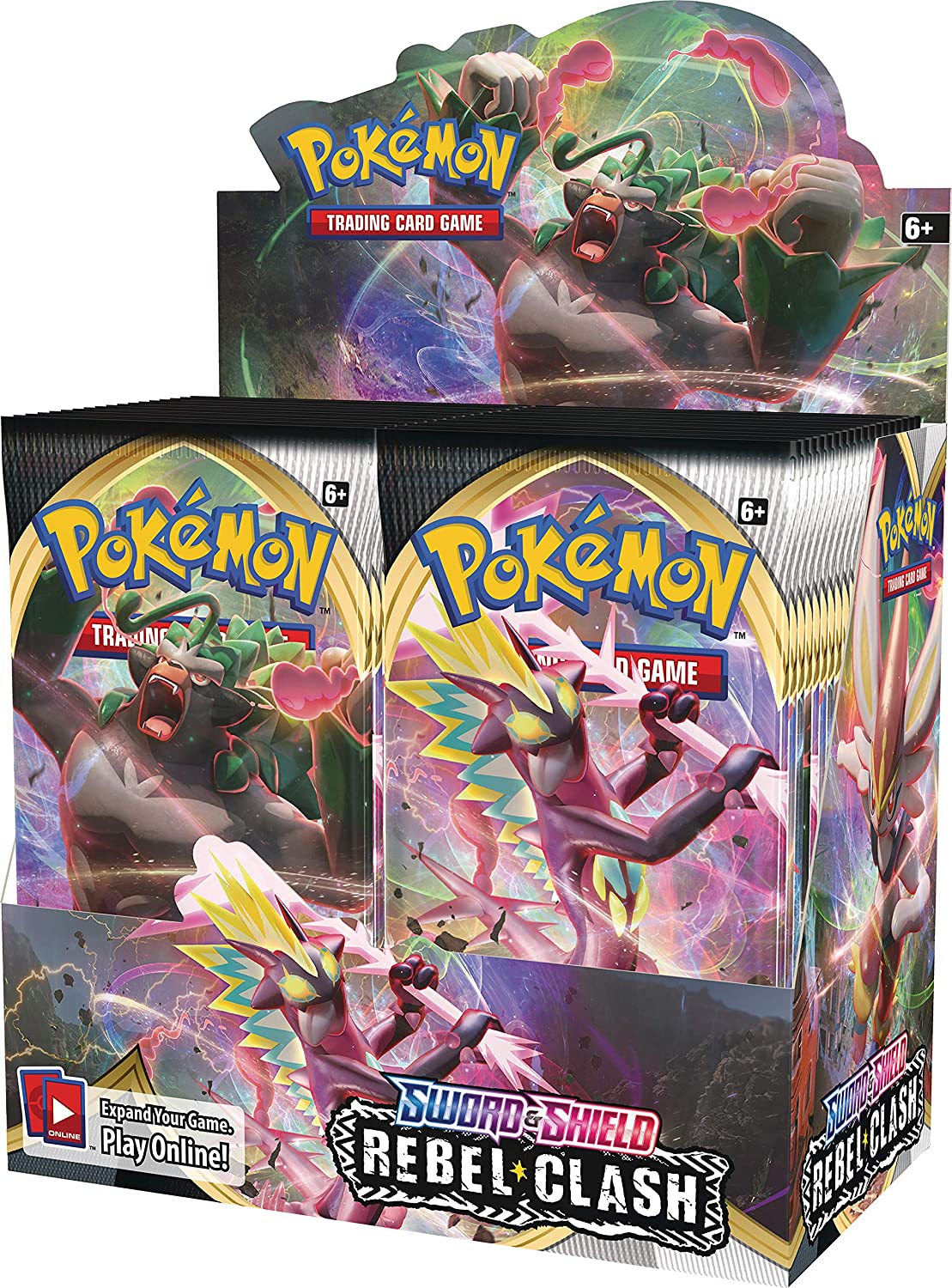 Pokemon Rebel Clash Booster Box  (36 Packs)