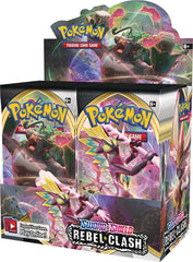 Pokemon Rebel Clash Booster Box  (36 Packs)