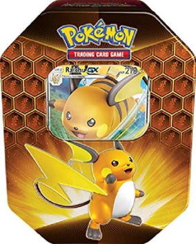 Pokemon Hidden Fates Tin (Raichu)